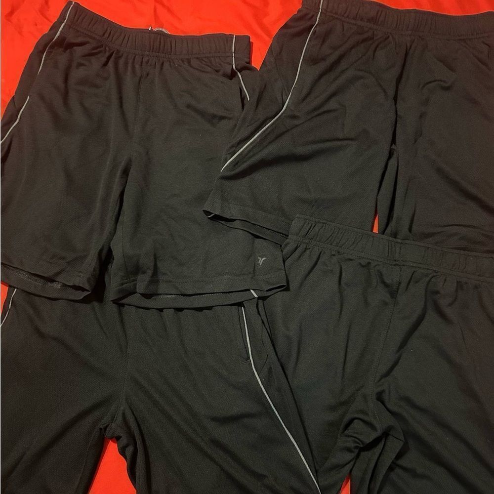 Old Navy Black Athletic Shorts Set